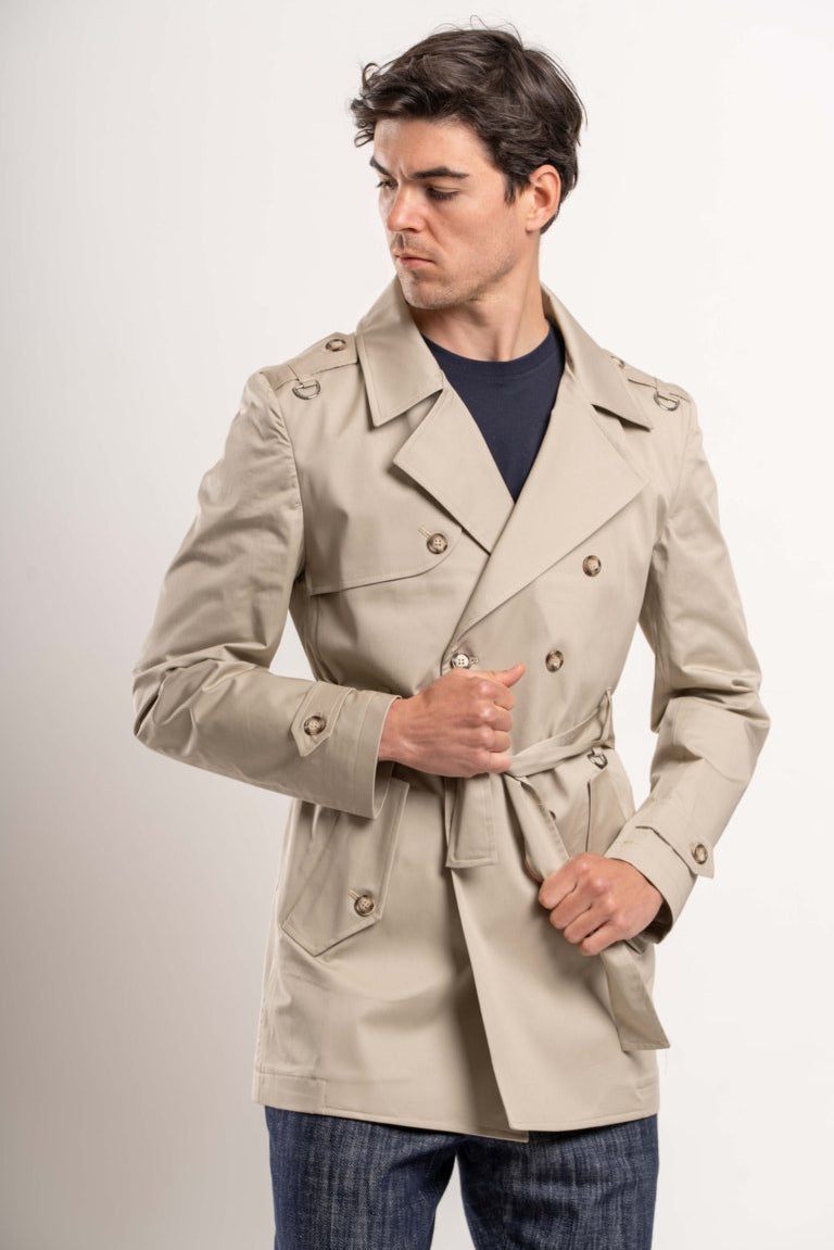 Trench Beige - Karl mommoo Homme