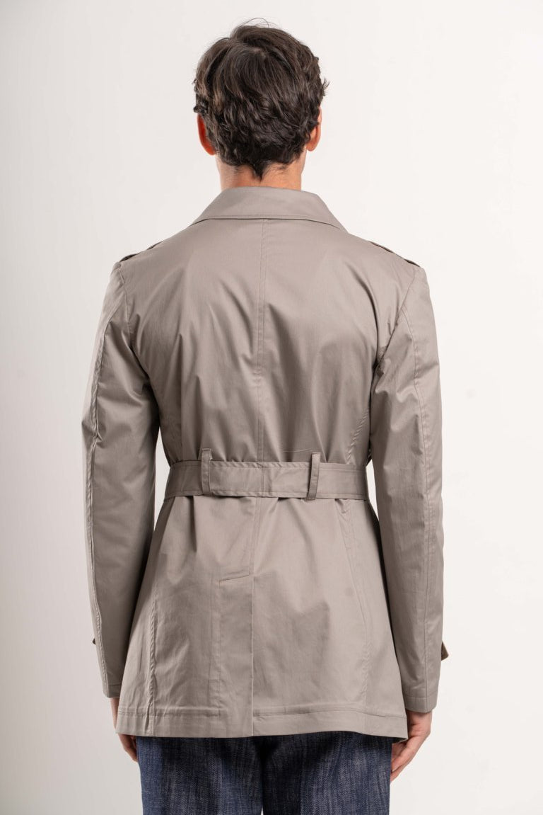 Trench Grigio - Karl mommoo Homme