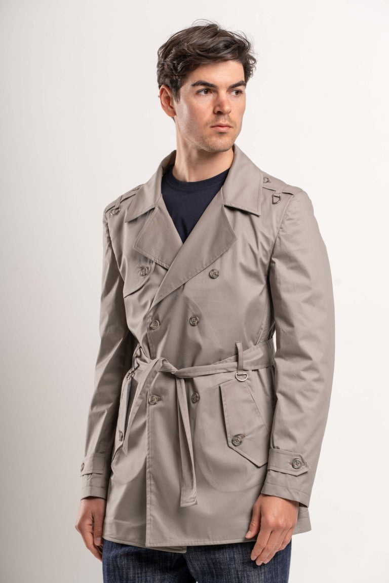 Trench Grigio - Karl mommoo Homme