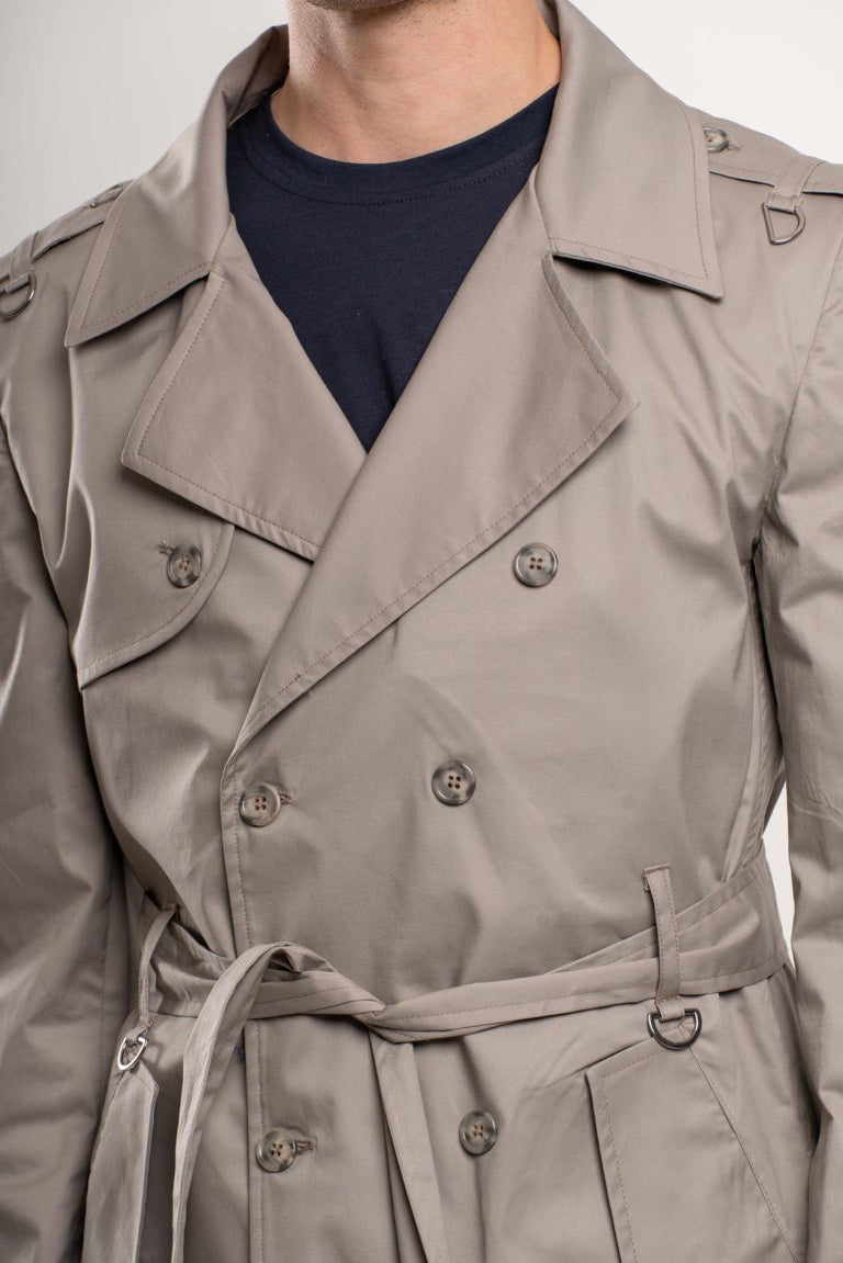 Trench Grigio - Karl mommoo Homme
