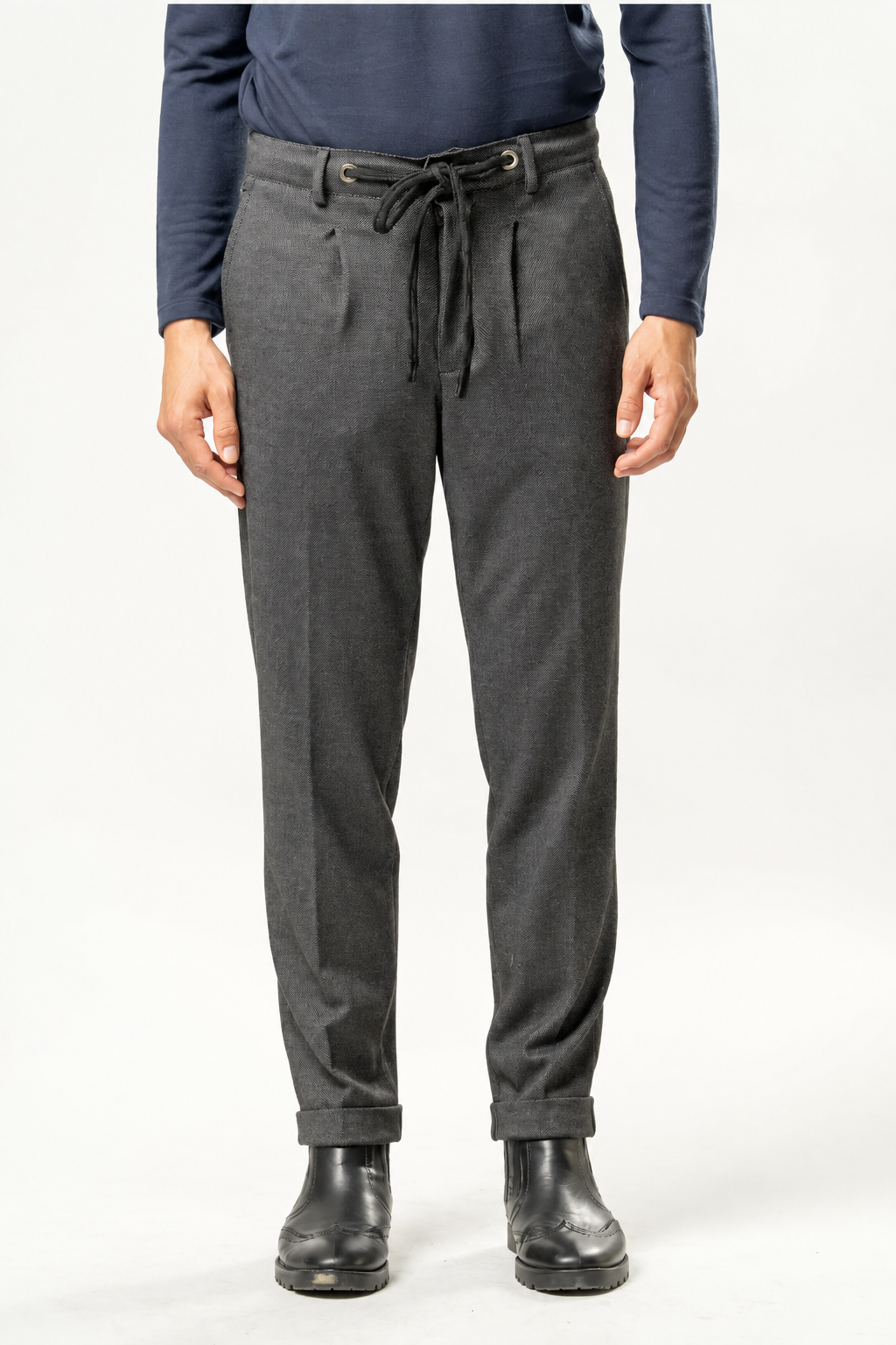 Pantalaccio Uomo in Punto Milano – Grigio Antracite